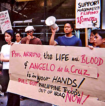 Filipino Canadians urge Philippine troops' withdrawal