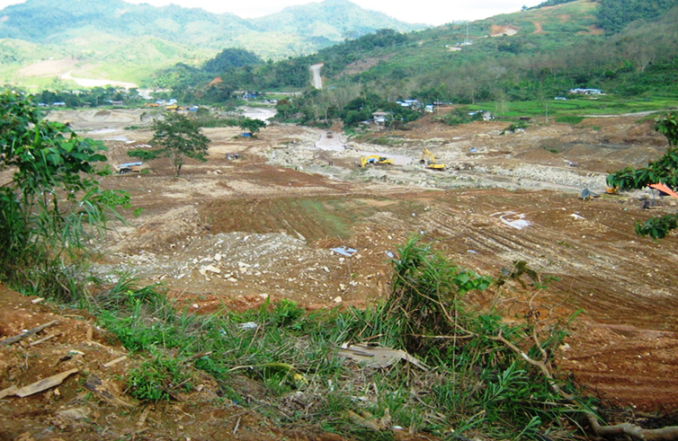 Where have all the ricefields gone? Nueva Vizcaya folk ask (Photo courtesy of KAMP, shot in Didipio, Kasibu, Nueva Vizcaya, 2012 / www.bulatlat.com)
