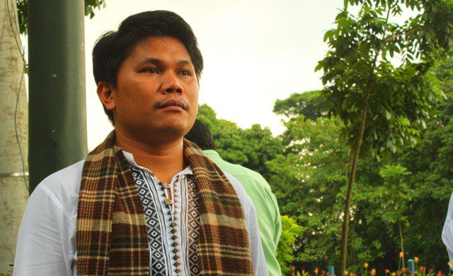 Pastor June Ver Mangao of the United Church of Christ of the Philippines (UCCP) says he is only defending the rights of the poor and the oppressed. (Photo by Ronalyn V. Olea/ Bulatlat.com)