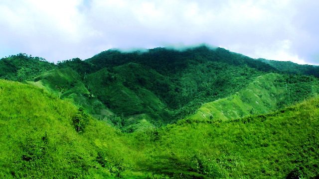 Part of Pantaron mountain range