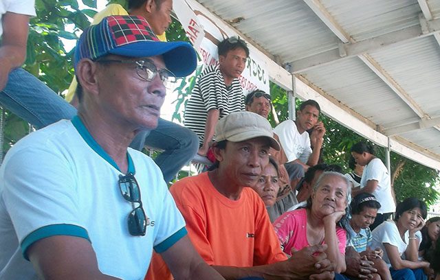 Germihildo Sanoy (second to the left) attends the NFSW provincial-wide consultation. (FARDEC file photo)