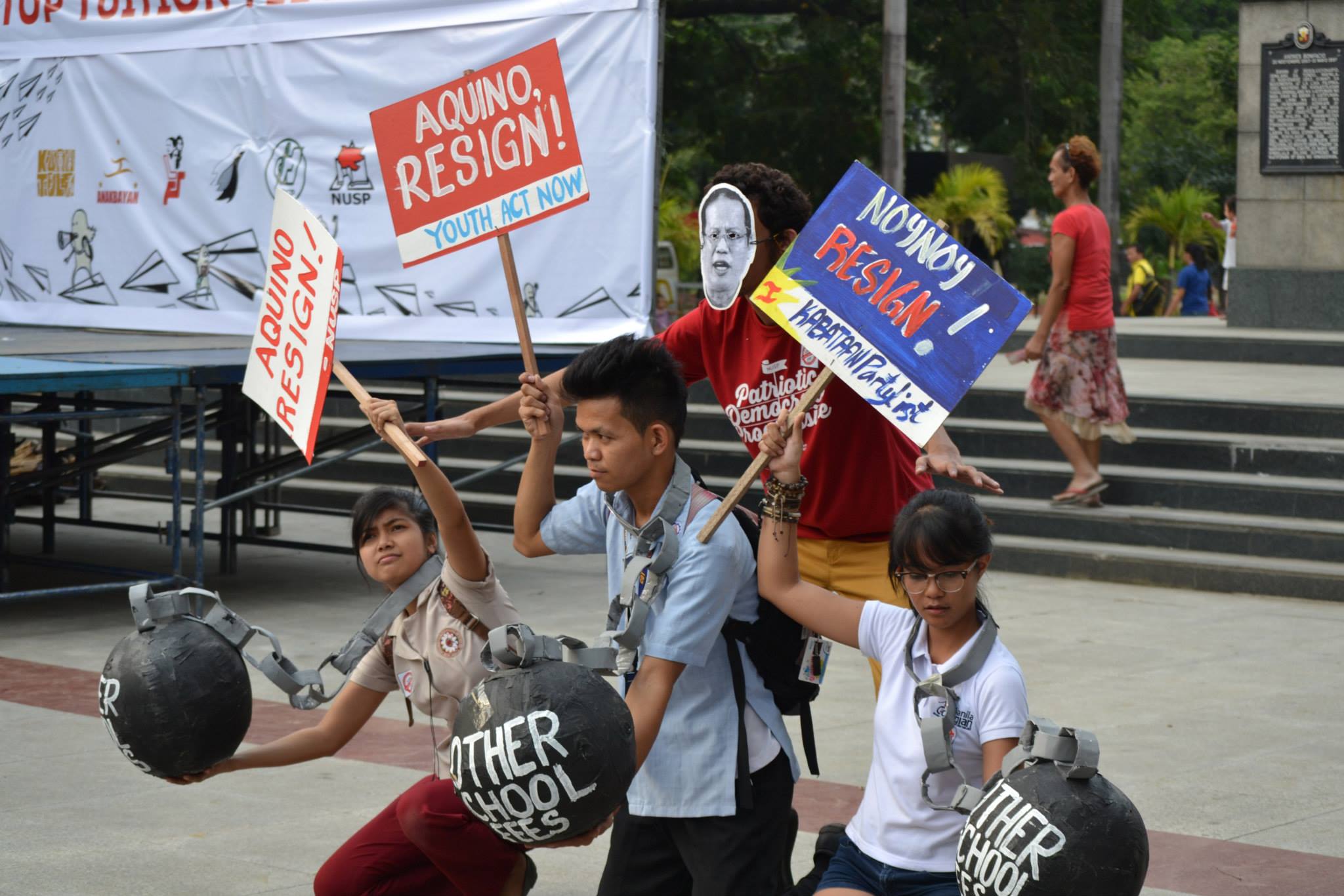 (Photo courtesy of National Union of Students in the Philippines/ Bulatlat.com)