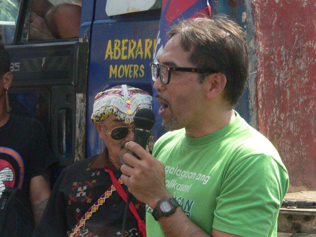 Clemente Bautista, Kalikasan PNE national coordinator (Photo by D. Ayroso)