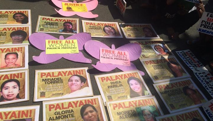Aquino urged to free women political prisoners