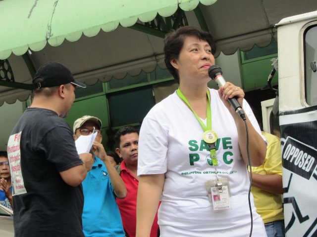 In her 30 years of working at POC, nurse Soledad Veloria rarely encounters a well-to-do patient (Photo by M. Salamat / Bulatlat.com)