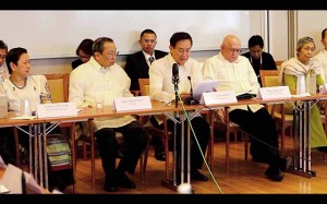 NDFP panel members (Photo by Martha Marietta Atienza)