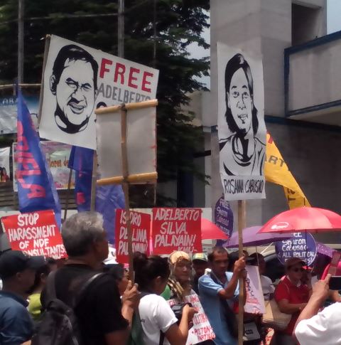 Political detainees Silva