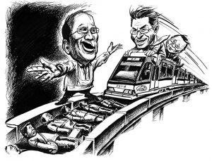 Artwork by Renan Ortiz, an awardee of 2012 Thirteen Artists Awards of the Cultural Center of the Philippines and a member of the Concerned Artists of the Philippines.