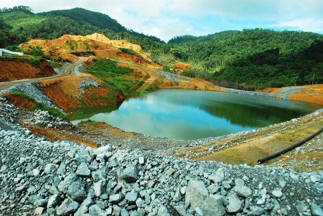 Bulatlat picture tailings pond of Oceana Gold