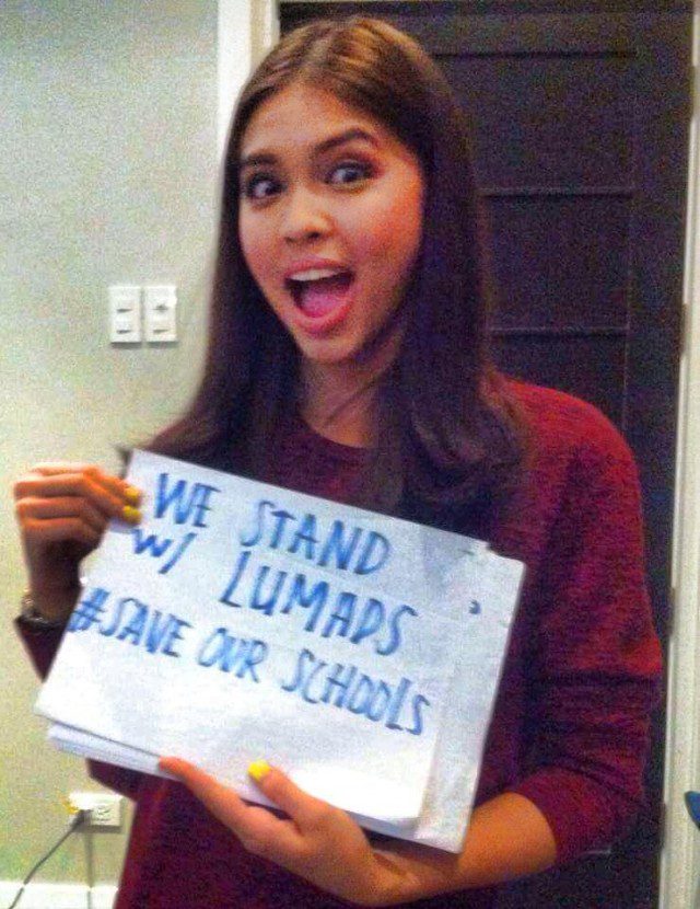 Maine Mendoza, a.k.a. "Yaya Dub" (Originally posted by Randy Evangelista on Facebook)