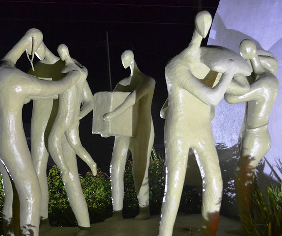 Yolanda (Haiyan) memorial in Leyte