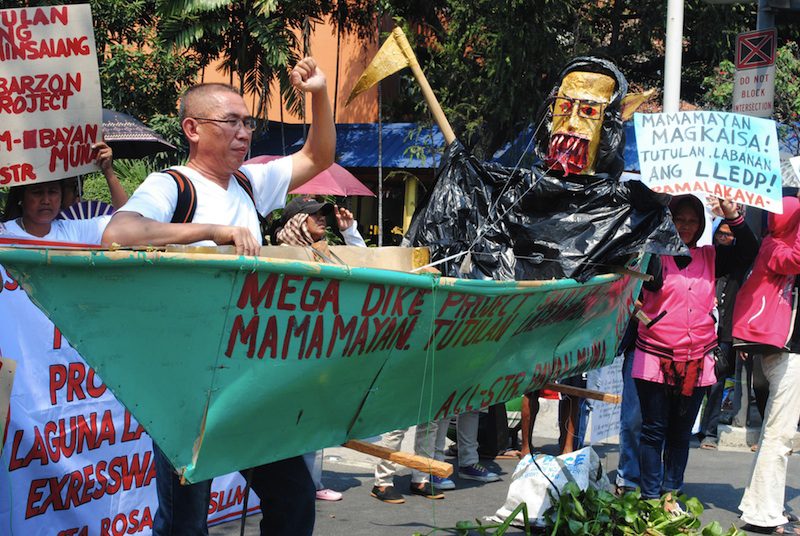 Picture: No to Laguna Dike