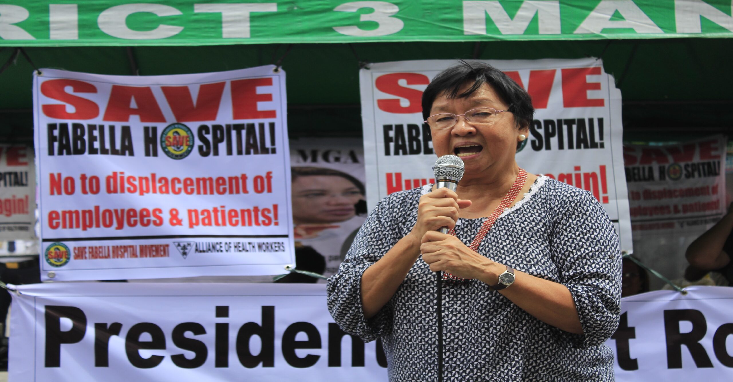 Incoming Social Welfare Secretary Judy Taguiwalo (Photo by K. A.Macalalad/Bulatlat)