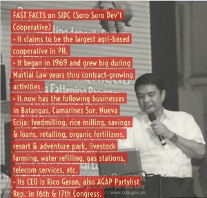 Soro Soro Development  Cooperative Fast Facts