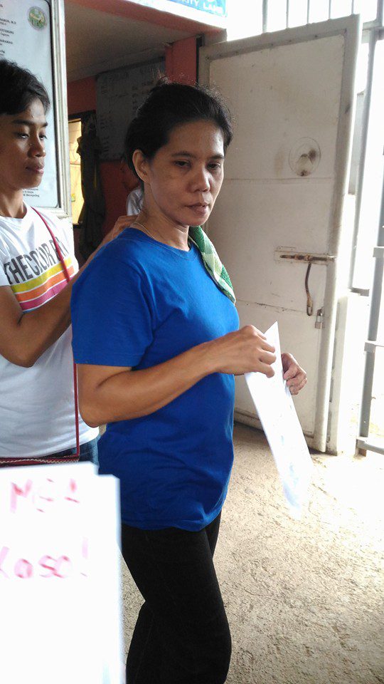 Political prisoner Divina Erece (Photo courtesy of Karapatan - Cagayan Valley)