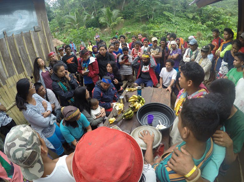 A quick briefing before the start of the ISM proper at the Dulangan village in Lebak, Sultan Kudarat. Photo by 350.org Pilipinas
