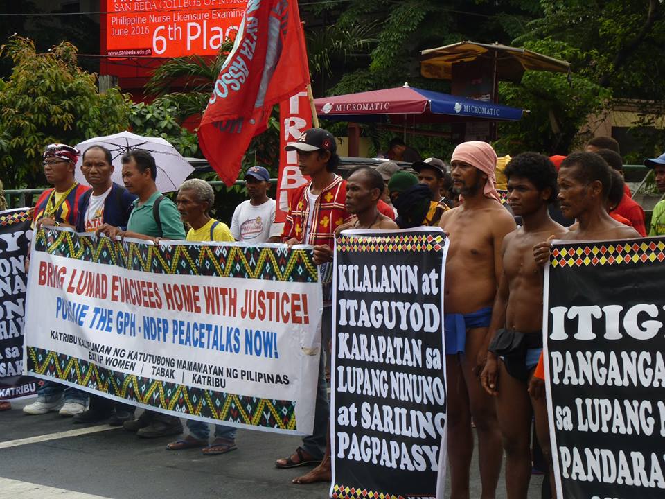 IP call for peace talks by mark ambay