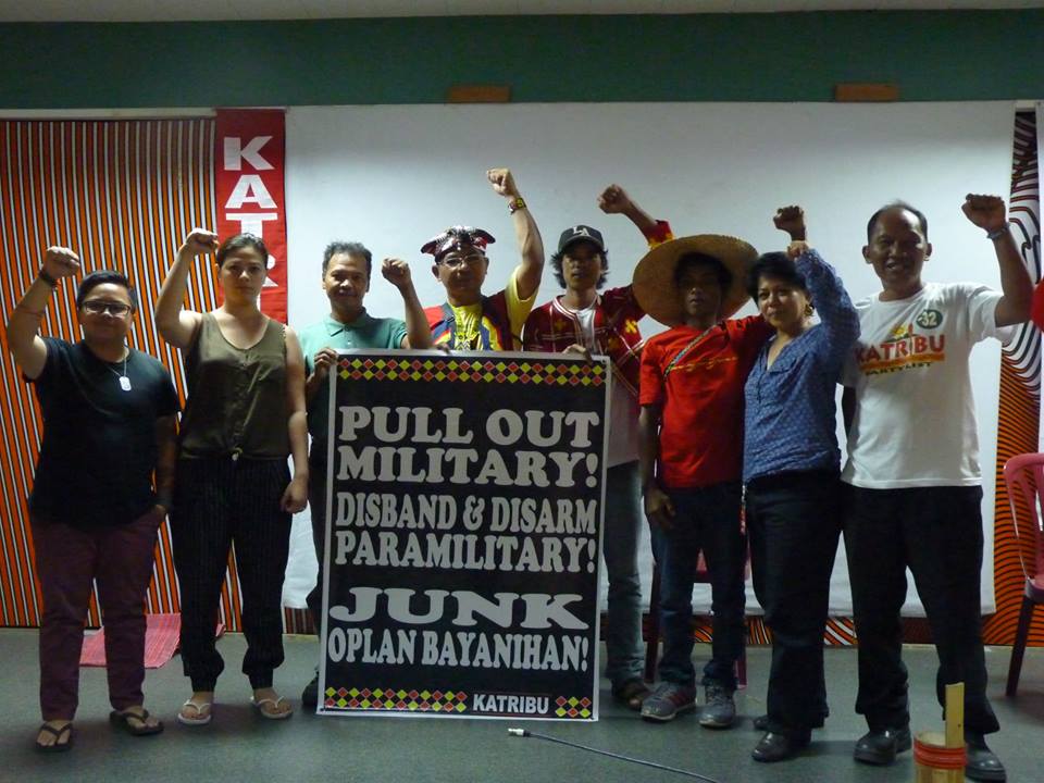 From leftmost: Aiza Seguerra and Liza Diño-Seguerra, with Mangyan, Lumad, Dumagat and Igorot leaders (Photo courtesy of Mark Ambay)