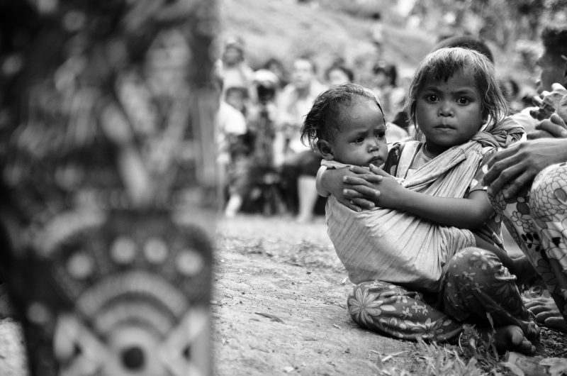 IP children evacuees