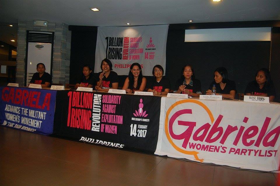 The One Billion Rising Revolution launch. (Photo by Mon Ramirez)