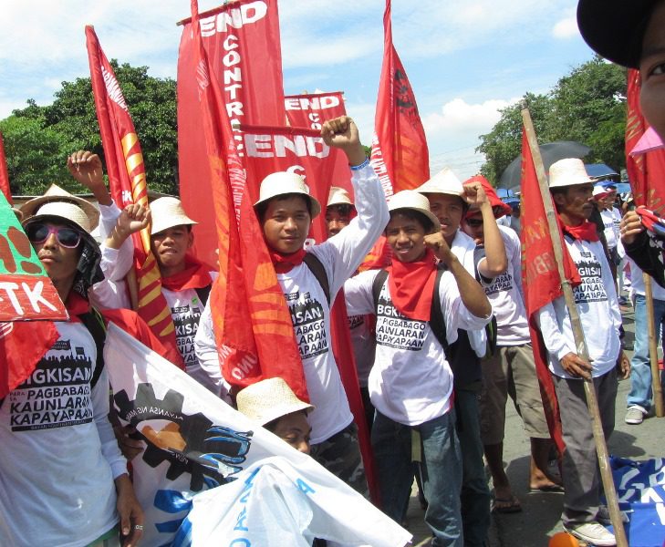 Striking workers Manila Cordage
