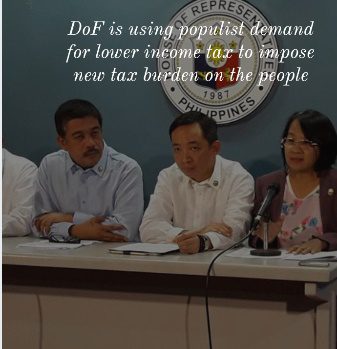 makabayan bucks tax proposals