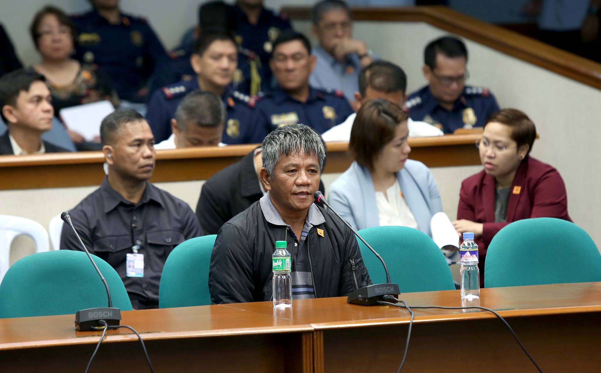 Photo grabbed from the Senate Public Relations and Information Bureau (PRIB) Facebook page. Photo by Albert Calvelo