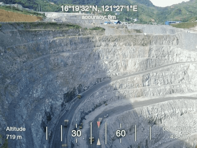 A mining site of OceanaGold Phils in Nueva Vizcaya (Photo from DENR website)