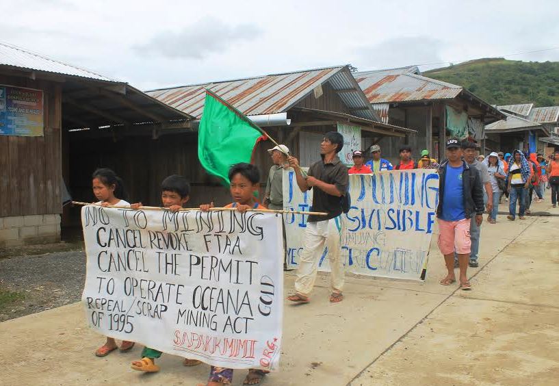 Protests VS Oceana Gold