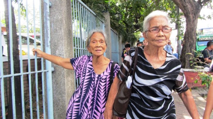 The Filipino elderly are left behind