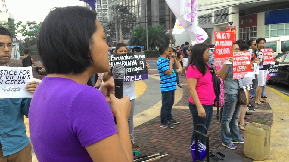 Gabriela secretary general Joms Salvador (Contributed Photo)