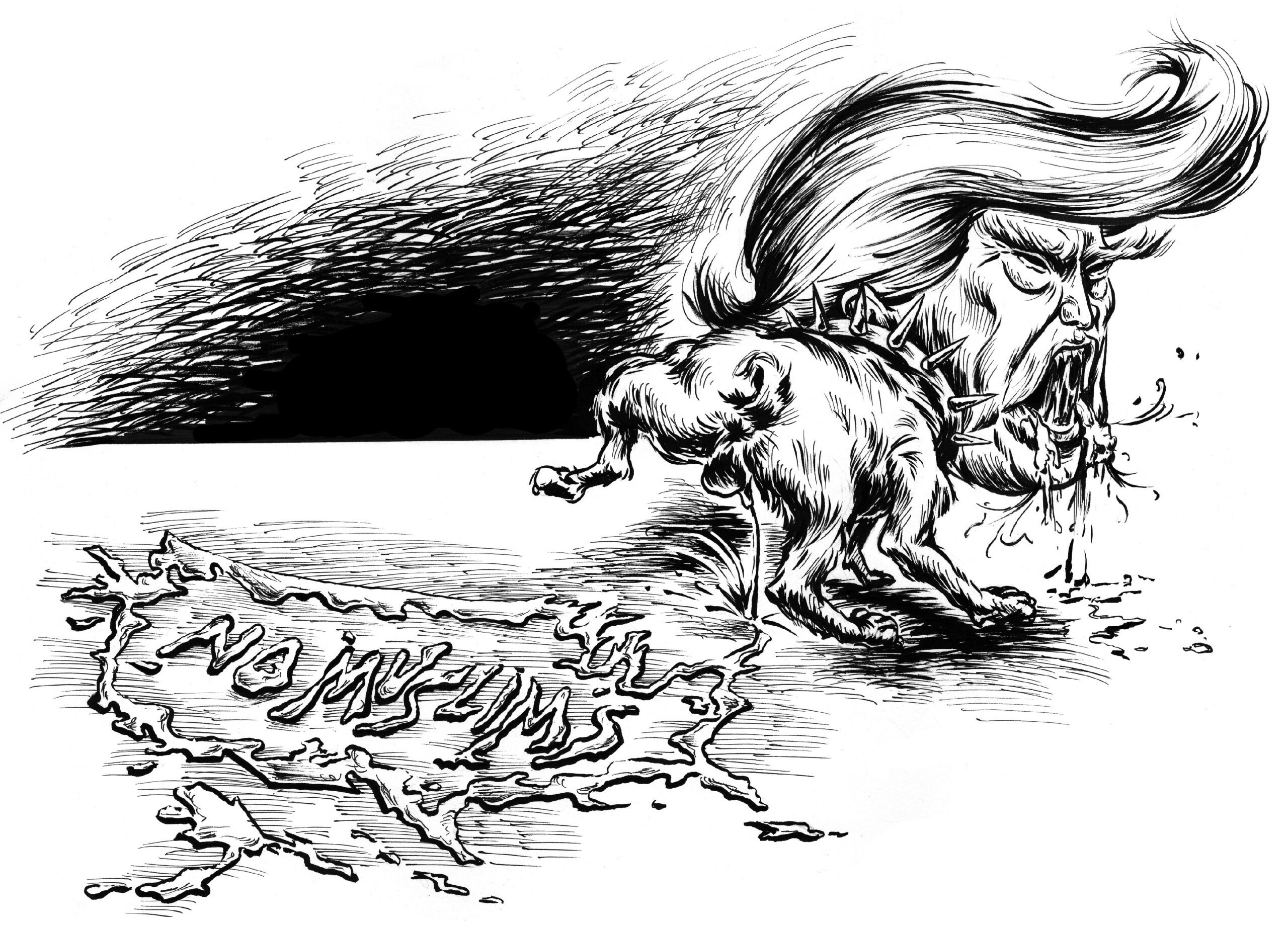 (Ink on paper by Renan Ortiz/Bulatlat)