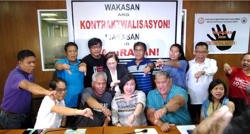 NAPC against contractualization