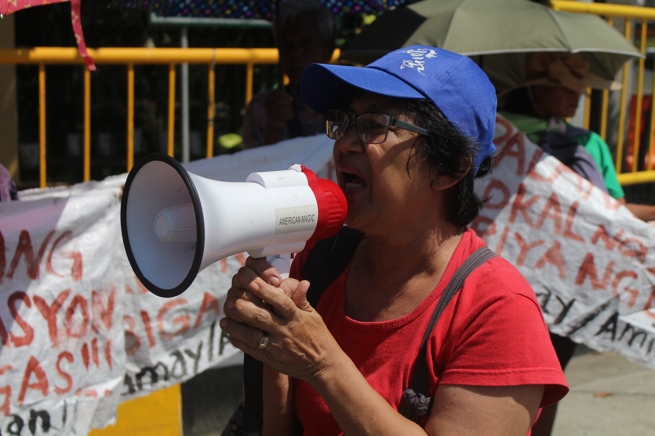 Zen Soriano of Amihan (Photo by Daniel Boone/Bulatlat)