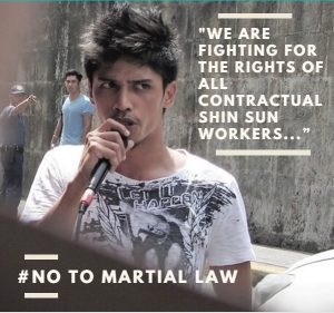 Workers against Martial Law