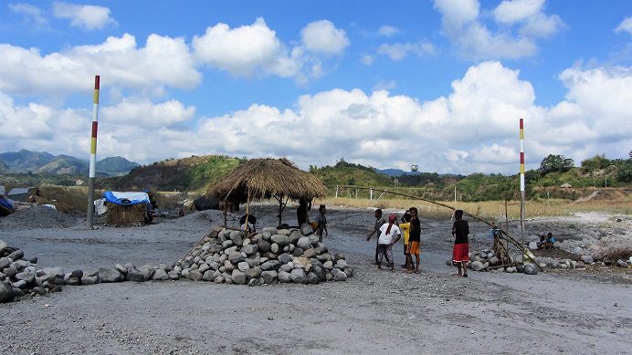 Porac quarrying