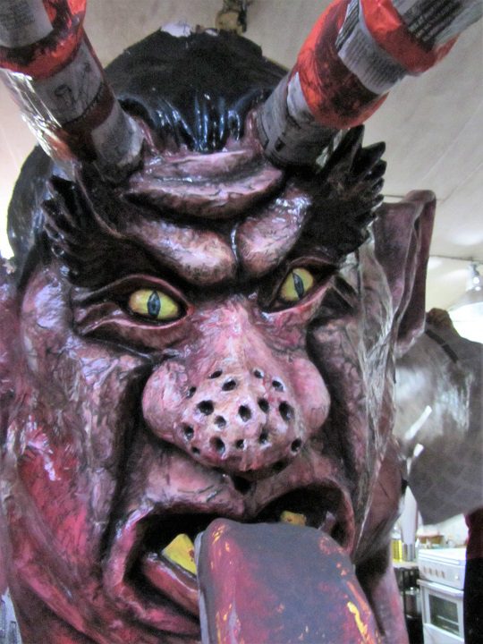 Duterte effigy