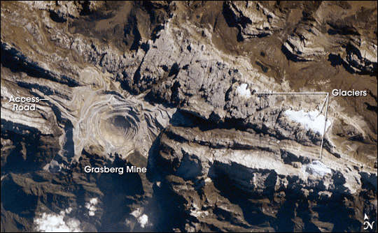 open-pit mine