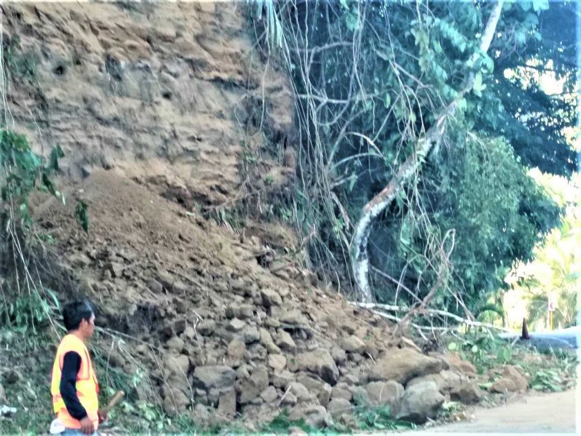 rockslides
