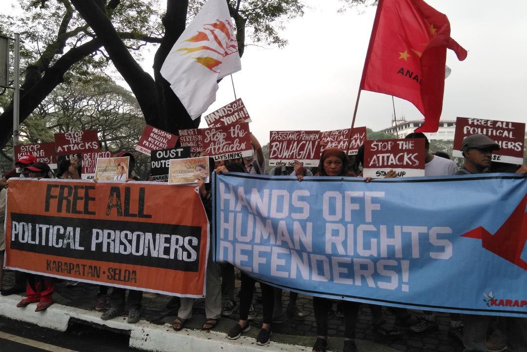 hands off human rights defenders
