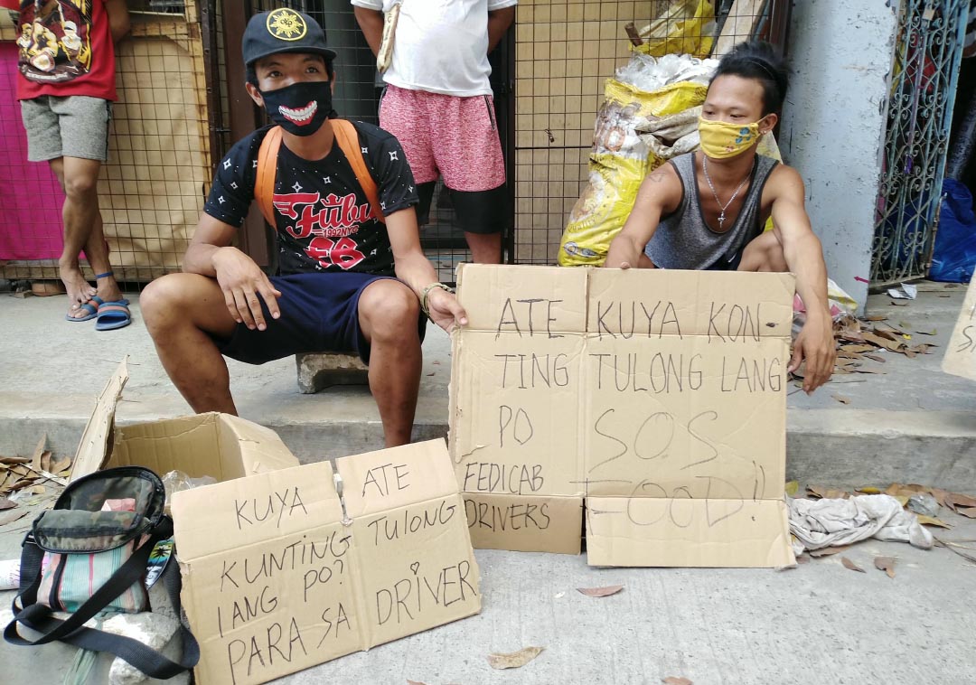 pedicab drivers bagongsilangan