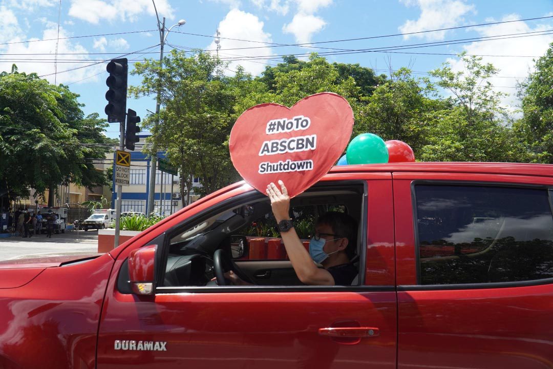caravan no to abscbn shutdown