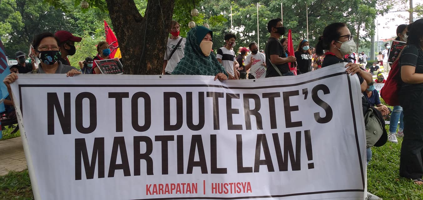 no to duterte’s martial law
