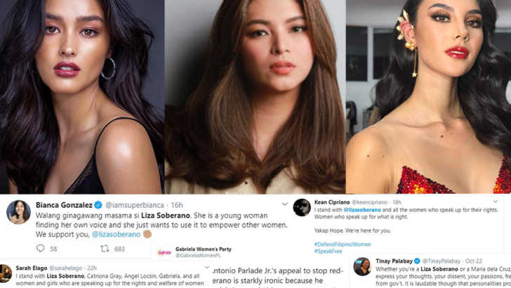 Netizens blast Parlade’s red-tagging against Soberano, Locsin, Gray