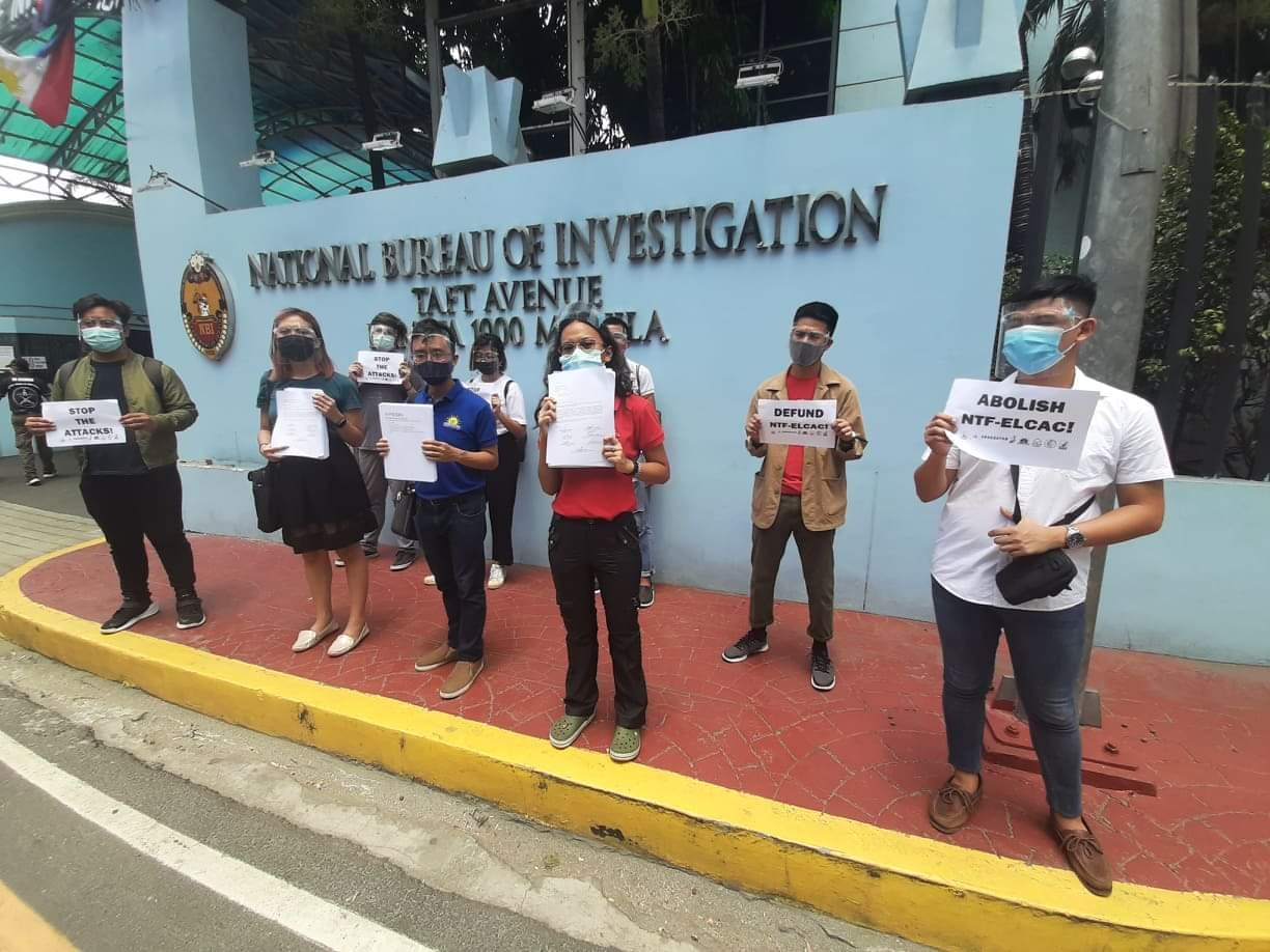 CEGP-filing of complaint re red-tagging