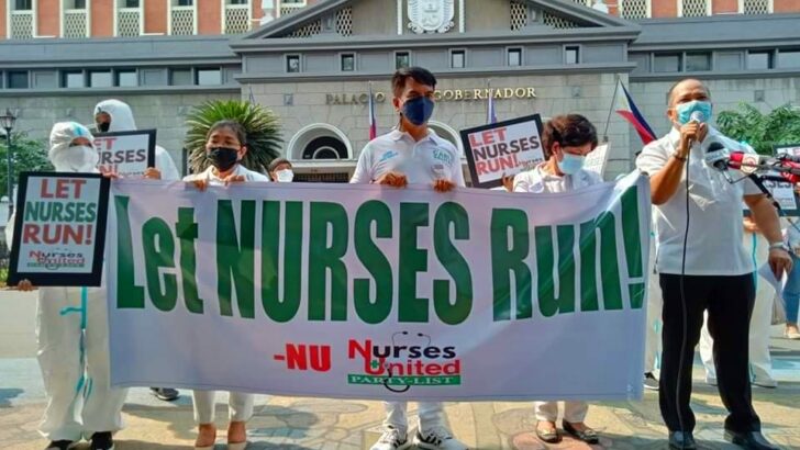 Not letting health workers join 2022 partylist polls, ‘a big injustice’