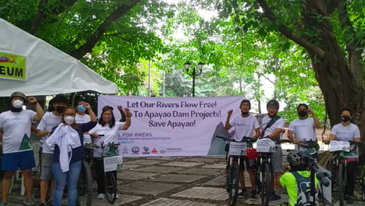 Bikers, advocates pedal against Apayao dam projects