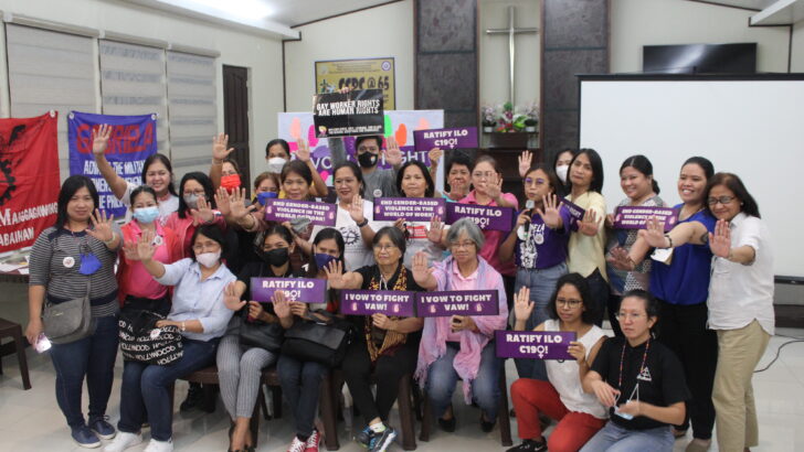 Women workers decry union-busting, red-tagging