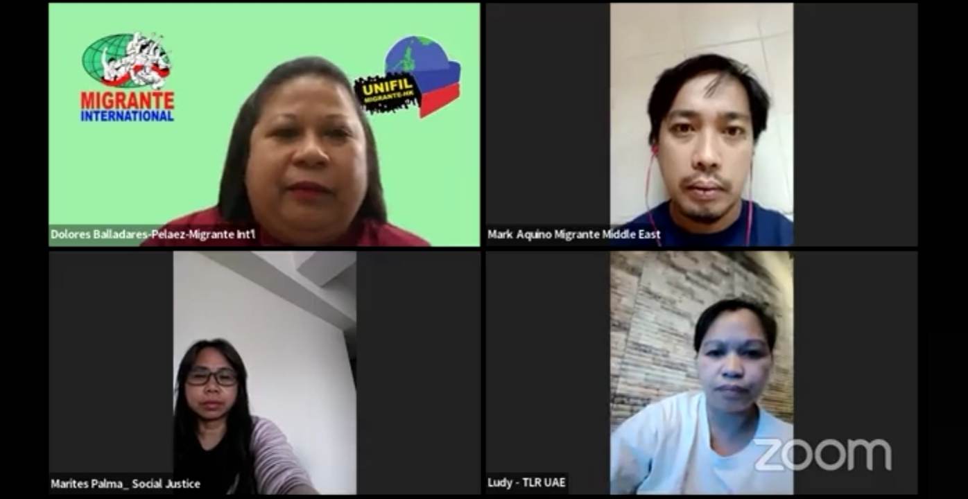 NO TO OEC-screenshot-migrante event