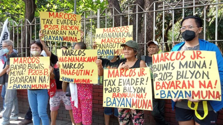 Rights groups urge BIR to issue a demand letter to Marcos Jr.